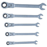 Connex Gelenkratschengabelschlüssel, 5-teilig, COXB541900 Silber Default Title