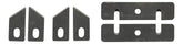 KWB 6x Ersatzklingen für Kantenschneider, fase-messer, längsschneider, robust, doppelseitig Default Title