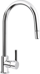 Cornat Spültisch-Einhebelarmatur "Kirna" - Mit Touch - Druckguss & Messing verchromt - Ausziehbare Schlauchbrause & 360° schwenkbarer Auslauf / Hochdruck-Armatur / Küchenarmatur / Wasserhahn / KIRT53 Default Title