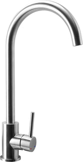 Cornat Spültisch-Einhebelarmatur "Erzano" - Hochwertiger Edelstahlkörper - rostfrei - 360° Schwenk-Auslauf - Hochdruck-Armatur / Küchenarmatur / Wasserhahn für Spüle / Einhebelmischer / ERZ5 Default Title