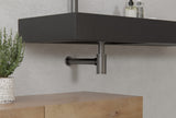 BERNSTEIN Siphon 1924 für Waschbecken Universal für Waschbecken 6 Waschtische Ablauf mit Geruchsverschluss Flaschensiphon in Gunmetal