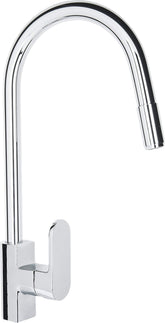 Cornat Spültisch-Einhebelarmatur "Girona" - Hochwertiger Messingkörper - Ausziehbare Schlauchbrause / Hochdruck-Armatur / Küchenarmatur / Wasserhahn Default Title