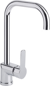 Cornat Spültisch-Einhebelarmatur "Splendid" - Hochwertiger Messingkörper - verchromt - Hoher & schwenkbarer Auslauf / Hochdruck-Armatur / Küchenarmatur / Wasserhahn / SPL5 Default Title