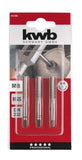 KWB Handgewindebohrer, HSS geschliffen, 4433-08