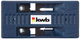 kwb Doppelseitiger Kantenschneider (2 Längenschneider und 4 Fase-Messer, 40 mm in Blau)