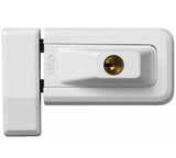ABUS Fenster Universal Zusatzschloss 3030 abschließbar verschiedenschließend weiss Stahl
