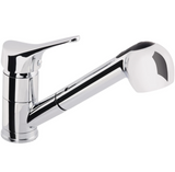 Aqua-Su "Tila" Spültisch-Einhebelmischer (herausziehbar, chrom)