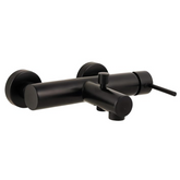 Aqua-Su "Lago 2.0" Wannenarmatur mit Stickgriff mattschwarz