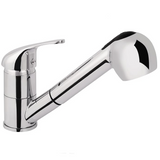 Aqua-Su "Tiado" Spültisch-Einhebelmischer (herausziehbar, chrom)