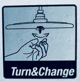 Cornat "Shape" Kopfbrause mit 2 Strahlarten