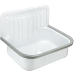 Cornat Stahl-Ausgussbecken mit Zubehör-Set