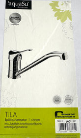 AquaSu „TILA“ Spültisch-Einhebelmischer (chrom)