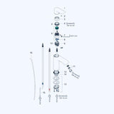 Hansgrohe "Metris" Waschtischarmatur mit Einhebelmischer (Niederdruck)