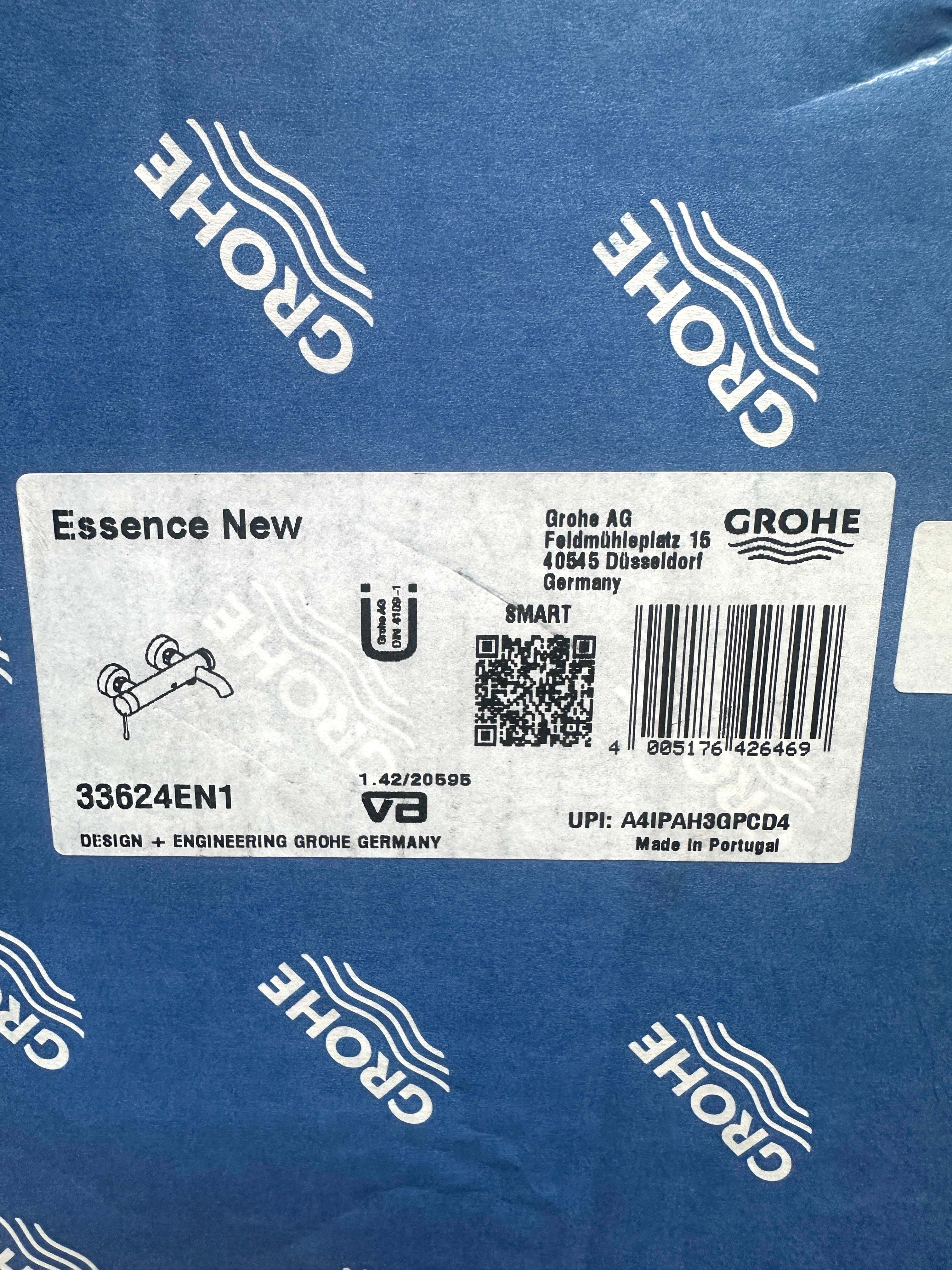 GROHE "Essence New" Einhand-Wannenarmatur (warm sunset)