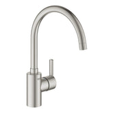 GROHE "Feel" Spültisch-Einhebelarmatur (supersteel)