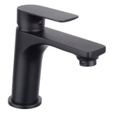 Cornat "NOIR ROUND" Waschtisch-Einhebelmischer (mattschwarz)