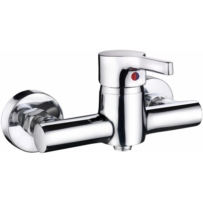 Cornat "Skagen" Brausearmatur (Hochdruck, Aufputz, chrom)