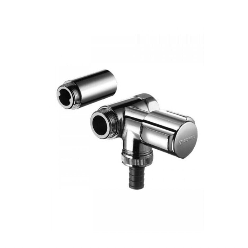 Schell Comfort NA-Ventil 3/4" mit RV Waschmaschine Geräteventil Wandarmatur