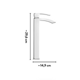 Baliv "WT-362" Waschtischarmatur mit Einhebelmischer (chrom)
