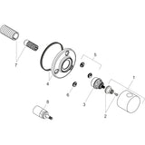 Hansgrohe "AXOR Uno" Vierwegumsteller (chrom)