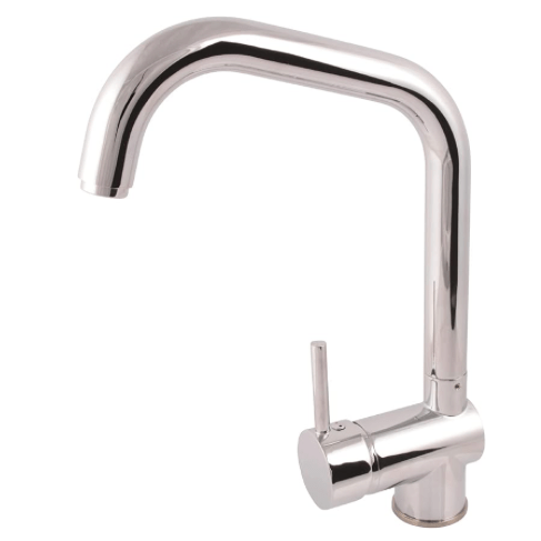 Aqua-Su "Larina" Spültisch-Einhebelmischer (umlegbar, chrom)