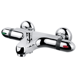 Aqua-Su "Rome" Thermostat-Wannenarmatur (chrom)