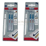 Connex Metall Stichsägeblatt fein 75 Bi-Metall, gefräst / geschränkt 2er Paket