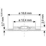 Cornat Durchflussmengenregler -50 % für Brauseschlauch (2-teilig)