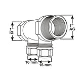 Cornat Schraub-Verteiler komplett