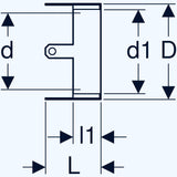 Geberit Rohrschott90 Plus DN 100