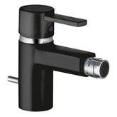 KLUDI "ZENTA" Bidet-Einhebelmischer (schwarz/chrom)