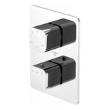 Steinberg "Serie 230" Fertigmontage-Set für UP-Thermostat (chrom)