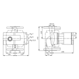 Wilo "Stratos" Hocheffizienz-Pumpe 50/1-8