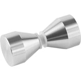 Duschtürknauf Konus Edelstahl