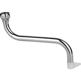 Schläfer 400610 Universal S-Auslauf für Elektro-Übertischgeräte, Heißwassergeräte | 170 mm x 1/2 Zoll | Rohrdurchmesser: Ø 14 mm | Messing Verchromt | Schwenkbarer S-Rohrauslauf