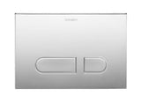 Duravit DuraSystem Betätigungsplatte A1 mechanisch für WC, 217x146,5 mm, Kunststoff, WD5001021000, Farbe: Chrom Hochglanz