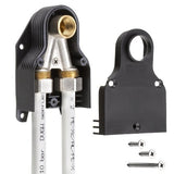 Verbundrohrsystem S-Anschlussdose doppelt, 1/2" IG x 3/4" AG