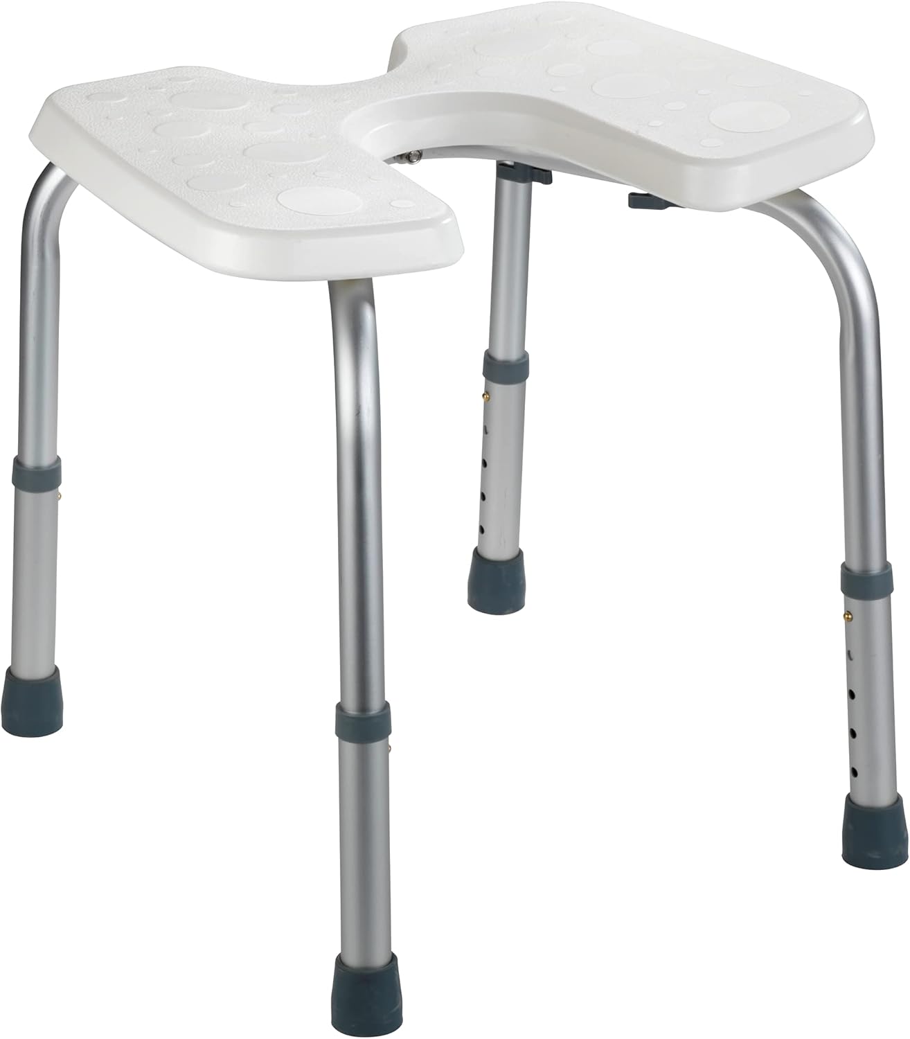 WENKO Hygienehocker Secura, höhenverstellbar, 120 kg Tragkraft
