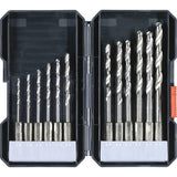 kwb 108810 HSS Metall-Spiralbohrer-Set 12teilig DIN 338 1/4 (6.3 mm) 12 St.