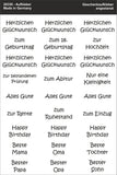 Aufkleber Geschenkaufkleber 27 Stück 300 x 200 mm