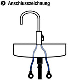 Cornat Flexibler Verbindungsschlauch - Hochwertige Edelstahl-Umflechtung / Anschlussschlauch für Wasserhahn / Armaturenschlauch / Flexschlauch