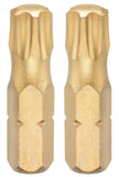 Connex COXT973840 TX 40 Titan-Nitrid Schraubendreher-Bit, 0 V, Gold, 2 Stück