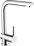 Cornat Spültisch-Einhebelarmatur "Solana" - Hochwertiger Messingkörper - verchromt - Hoher & 360° schwenkbarer Auslauf / Hochdruck-Armatur / Küchenarmatur / Wasserhahn / SOL5