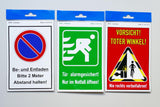 Aufkleber 'Parken Privat' 210 x 140 mm