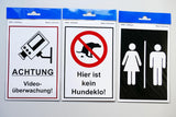 Aufkleber 'Parken Privat' 210 x 140 mm