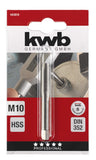 KWB Einschnitt Gewindebohrer, HSS geschliffen, 4430-10