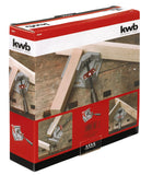 KWB Profi Schraub-Zwinge mit 2-Komponentengriff