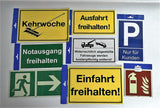 Betreten des Grundstücks verboten! Eltern haften für ihre Kinder! 150 x 250 mm Warn- Hinweis- und Verbotsschild PST-Kunststoff