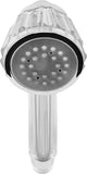 Cornat Handbrause "Amaroni" - 59 mm Kopfdurchmesser - verchromt - 1 & 2 Strahlarten: Normal- & Softstrahl - Wasserspareinsatz / Brausekopf für Dusche & Badewanne / ECO-Duschbrause
