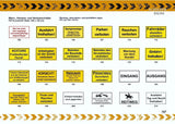Parken verboten 150 x 250 mm Warn- Hinweis- und Verbotsschild PST-Kunststoff